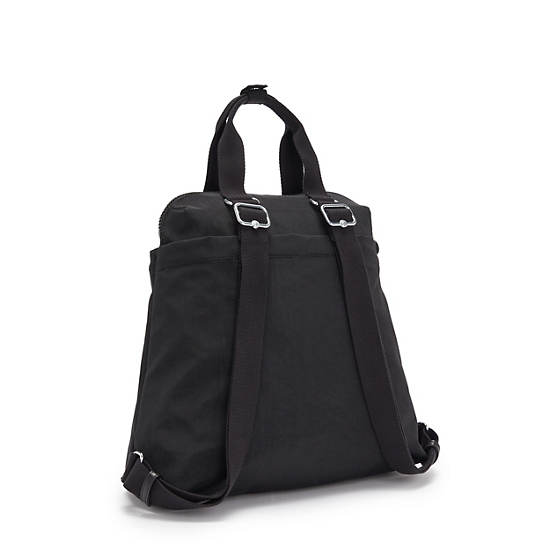 Kipling Goyo Medium Backpack Tote Håndtaske Sort | DK 1270WN